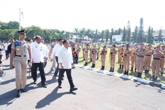 Praja Prodi PEPM Tingkatkan Disiplin Melalui Pembinaan Keprajaan Rutin